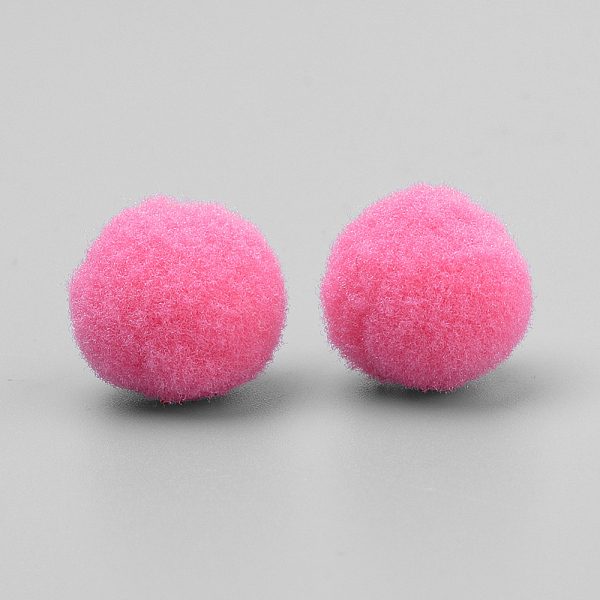 PandaHall DIY Doll Craft, Polyester Pom Pom Ball, Round, Deep Pink, 18~19mm Polyester Pink
PandaHall DIY Doll Craft, Polyester Pom Pom Ball, Round, Deep Pink, 18~19mm Polyester Pink