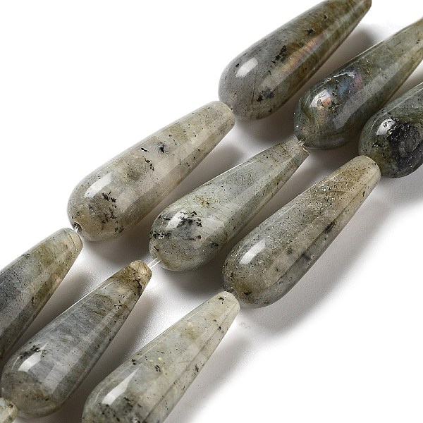 PandaHall Natural Labradorite Beads Strands, Teardrop, 30~30.5x10~10.5mm, Hole: 1.4mm, about 6pcs/strand, 7.13~7.20 inch(18.1~18.3cm)...
PandaHall Natural Labradorite Beads Strands, Teardrop, 30~30.5x10~10.5mm, Hole: 1.4mm, about 6pcs/strand, 7.13~7.20 inch(18.1~18.3cm)...