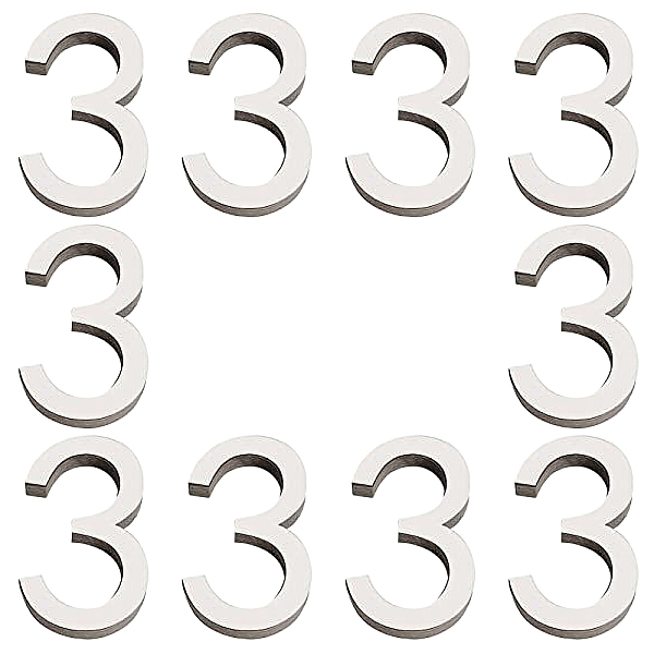 PandaHall Acrylic Mirror Wall Stickers Decal, with EVA Foam, Number, Silver, Num.3, 84x49x1mm, Foam: 84x49x10.5mm Acrylic Number Silver
PandaHall Acrylic Mirror Wall Stickers Decal, with EVA Foam, Number, Silver, Num.3, 84x49x1mm, Foam: 84x49x10.5mm Acrylic Number Silver