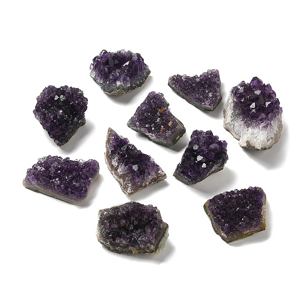 PandaHall Raw Rough Natural Amethyst Cluster, for Home Display Decoration, Nuggets, 47~92x36~49x14~35mm Amethyst Nuggets
PandaHall Raw Rough Natural Amethyst Cluster, for Home Display Decoration, Nuggets, 47~92x36~49x14~35mm Amethyst Nuggets