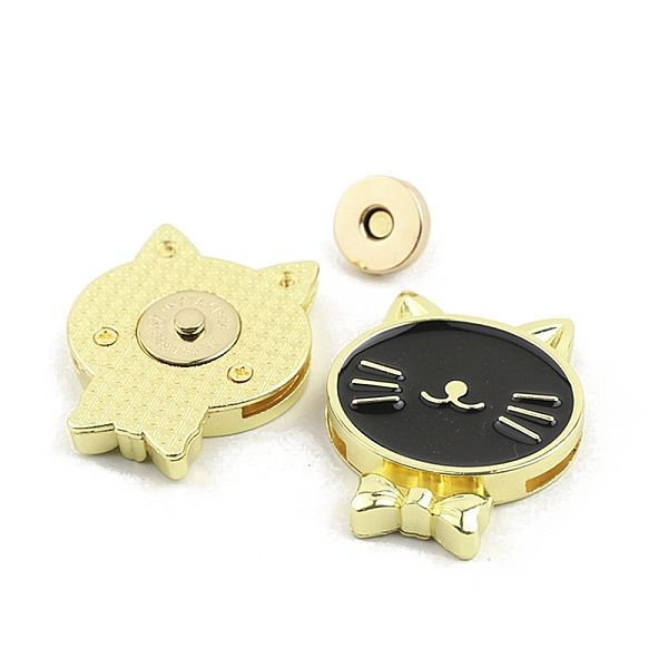 PandaHall Alloy Enamel Decorative Magnetic Buckles, Bag Decorations, Cat, Black, 5.2x4.1cm Alloy+Enamel Cat Shape Black
PandaHall Alloy Enamel Decorative Magnetic Buckles, Bag Decorations, Cat, Black, 5.2x4.1cm Alloy+Enamel Cat Shape Black