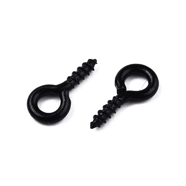 PandaHall Spray Painted Iron Screw Eye Pin Peg Bails, For Half Drilled Beads, Cadmium Free & Nickel Free & Lead Free, Black, 10x5x1mm, Hole...
PandaHall Spray Painted Iron Screw Eye Pin Peg Bails, For Half Drilled Beads, Cadmium Free & Nickel Free & Lead Free, Black, 10x5x1mm, Hole...