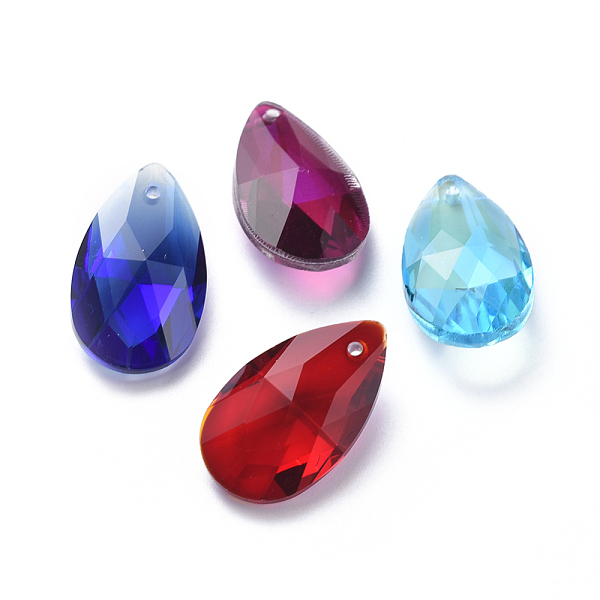 PandaHall Glass Rhinestone Pendants, Faceted, Teardrop, Mixed Color, 22x13x7.5mm, Hole: 1.5mm Glass Teardrop Multicolor
PandaHall Glass Rhinestone Pendants, Faceted, Teardrop, Mixed Color, 22x13x7.5mm, Hole: 1.5mm Glass Teardrop Multicolor