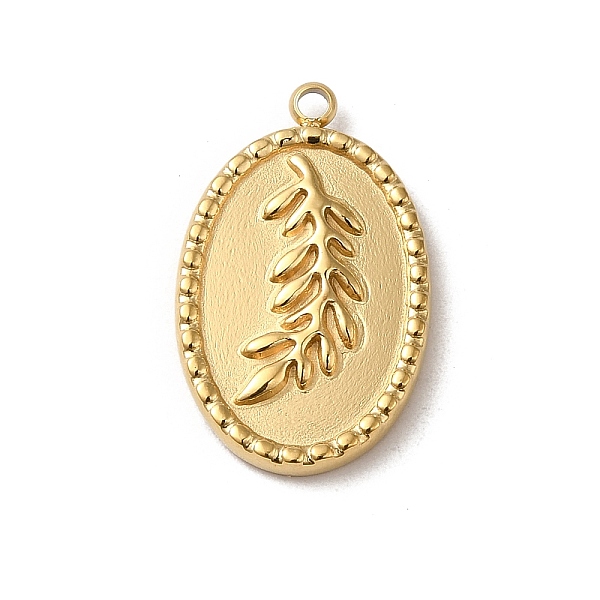 PandaHall 304 Stainless Steel Pendants, Oval with Leaf Pattern Charm, Real 14K Gold Plated, 20.5x13x2mm, Hole: 1.5mm 304 Stainless Steel...
PandaHall 304 Stainless Steel Pendants, Oval with Leaf Pattern Charm, Real 14K Gold Plated, 20.5x13x2mm, Hole: 1.5mm 304 Stainless Steel...