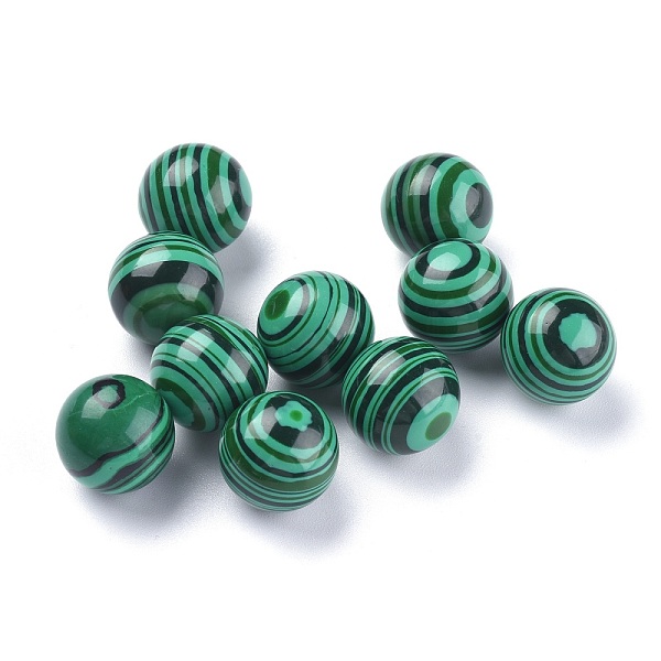 PandaHall Synthetic Malachite Beads, No Hole/Undrilled, Round, 17.5~18mm Malachite Round
PandaHall Synthetic Malachite Beads, No Hole/Undrilled, Round, 17.5~18mm Malachite Round