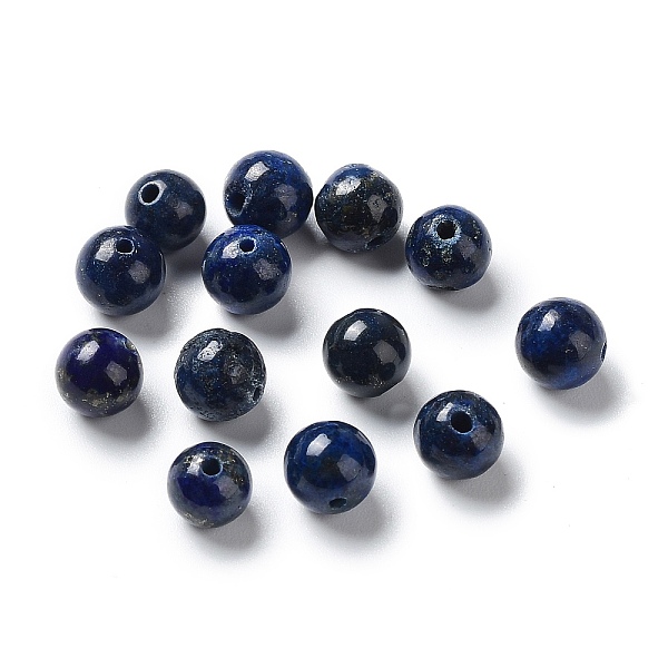 PandaHall Natural Lapis Lazuli Beads, Dyed, Round, 6mm, Hole: 0.8~1.2mm Lapis Lazuli Round
PandaHall Natural Lapis Lazuli Beads, Dyed, Round, 6mm, Hole: 0.8~1.2mm Lapis Lazuli Round