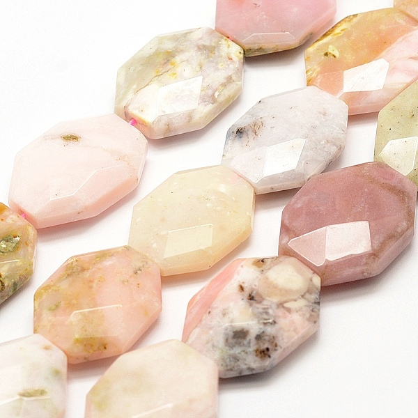 PandaHall Natural Pink Opal Beads Strands, Faceted, Oval, 35x25x7~9mm, Hole: 2mm, about 13pcs/strand, 15.7 inch(40cm) Pink Opal Oval Pink
PandaHall Natural Pink Opal Beads Strands, Faceted, Oval, 35x25x7~9mm, Hole: 2mm, about 13pcs/strand, 15.7 inch(40cm) Pink Opal Oval Pink