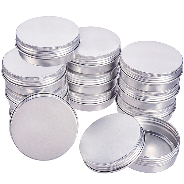 PandaHall BENECREAT 14 Pcs 60ml Aluminum Tin Jars, Round Aluminum Tin Cans Cosmetic Containers with Screw Cap Lid for DIY Crafts Travel..., Silver
PandaHall BENECREAT 14 Pcs 60ml Aluminum Tin Jars, Round Aluminum Tin Cans Cosmetic Containers with Screw Cap Lid for DIY Crafts Travel..., Silver