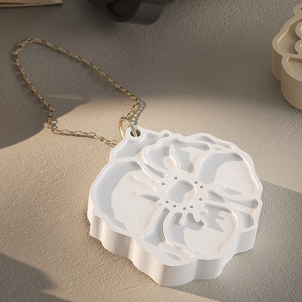 PandaHall Pendants DIY Silicone Mold, Resin Casting Molds, for UV Resin, Epoxy Resin Craft Making, Flower, 51x50x11.5mm, Hole: 3mm Silicone...
PandaHall Pendants DIY Silicone Mold, Resin Casting Molds, for UV Resin, Epoxy Resin Craft Making, Flower, 51x50x11.5mm, Hole: 3mm Silicone...