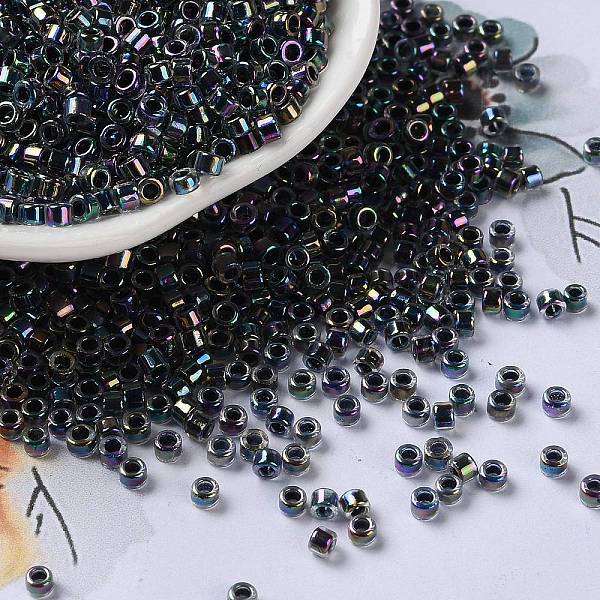 PandaHall Glass Seed Beads, Opaque Colours Rainbow, Cylinder, Black, 2.5x2mm, Hole: 1.4mm Glass Black
PandaHall Glass Seed Beads, Opaque Colours Rainbow, Cylinder, Black, 2.5x2mm, Hole: 1.4mm Glass Black