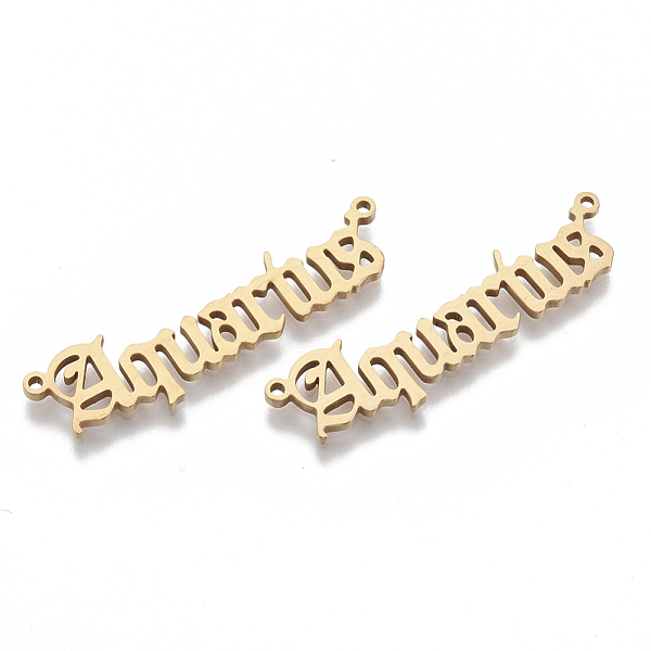 PandaHall 201 Stainless Steel Links connectors, Laser Cut Links, Constellations, Aquarius, 39.5x10x1.5mm, Hole: 1.2mm 201 Stainless Steel...
PandaHall 201 Stainless Steel Links connectors, Laser Cut Links, Constellations, Aquarius, 39.5x10x1.5mm, Hole: 1.2mm 201 Stainless Steel...