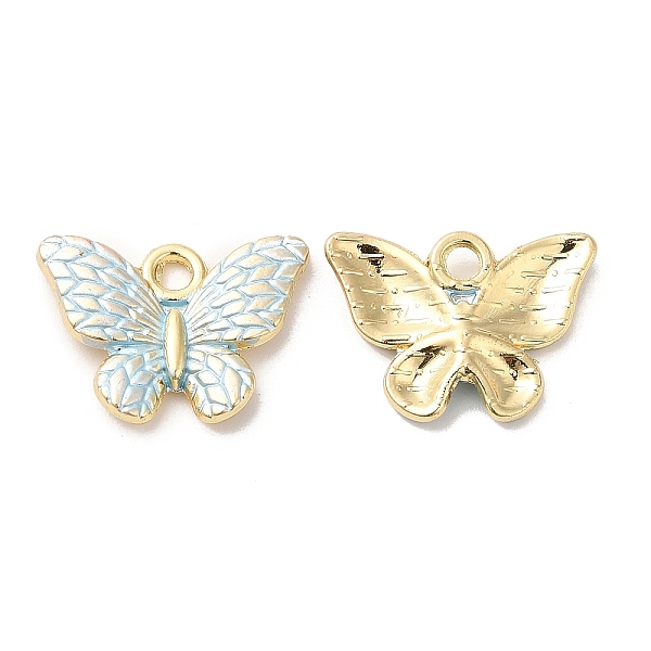 PandaHall Alloy Enamel Pendants, Long-Lasting Plated, Cadmium Free & Nickel Free & Lead Free, Golden, Butterfly Charm, Cyan, 13x17.5x2.5mm...
PandaHall Alloy Enamel Pendants, Long-Lasting Plated, Cadmium Free & Nickel Free & Lead Free, Golden, Butterfly Charm, Cyan, 13x17.5x2.5mm...