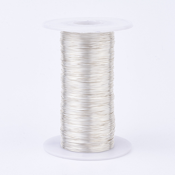 PandaHall Eco-Friendly Round Copper Wire, Copper Beading Wire for Jewelry Making, Long-Lasting Plated, Silver, 22 Gauge, 0.6mm, about 721.78...
PandaHall Eco-Friendly Round Copper Wire, Copper Beading Wire for Jewelry Making, Long-Lasting Plated, Silver, 22 Gauge, 0.6mm, about 721.78...