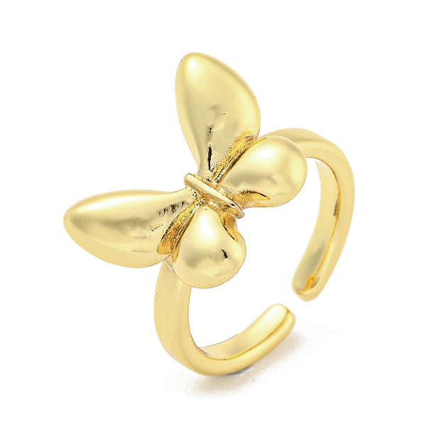 PandaHall Butterfly Brass Cuff Rings, Open Rings for Women, Real 18K Gold Plated, Adjustable Brass Butterfly
PandaHall Butterfly Brass Cuff Rings, Open Rings for Women, Real 18K Gold Plated, Adjustable Brass Butterfly