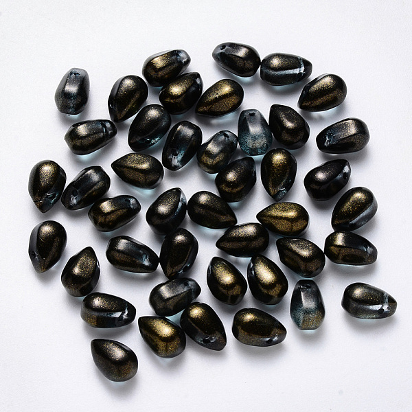 PandaHall Transparent Spray Painted Glass Charms, with Glitter Powder, Teardrop, Black, 9x6x6mm, Hole: 1mm Glass Teardrop Black
PandaHall Transparent Spray Painted Glass Charms, with Glitter Powder, Teardrop, Black, 9x6x6mm, Hole: 1mm Glass Teardrop Black