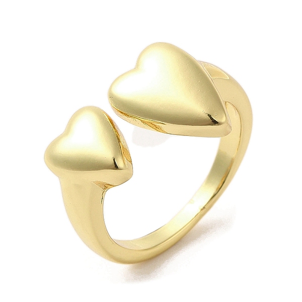 PandaHall Rack Plating Brass Finger Ring, Cuff Ring, Long-Lasting Plated, Cadmium Free & Lead Free, Heart, Real 18K Gold Plated, Inner...
PandaHall Rack Plating Brass Finger Ring, Cuff Ring, Long-Lasting Plated, Cadmium Free & Lead Free, Heart, Real 18K Gold Plated, Inner...