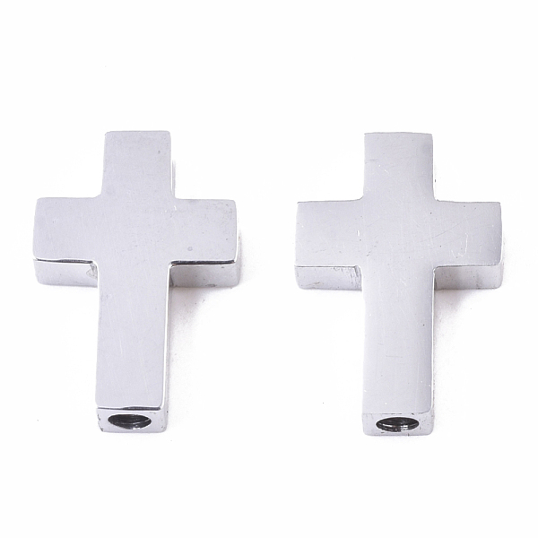 PandaHall 304 Stainless Steel Beads, Cross, Stainless Steel Color, 14x10x3mm, Hole: 2mm 304 Stainless Steel Cross
PandaHall 304 Stainless Steel Beads, Cross, Stainless Steel Color, 14x10x3mm, Hole: 2mm 304 Stainless Steel Cross