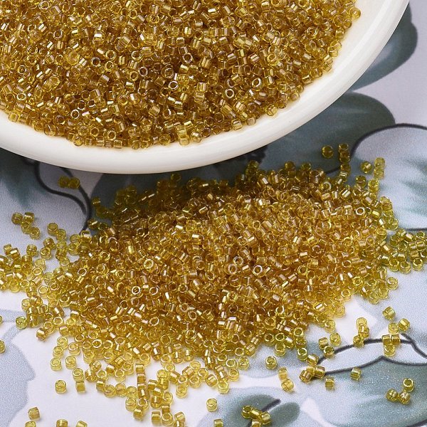 PandaHall MIYUKI Delica Beads, Cylinder, Japanese Seed Beads, 11/0, (DB2372) Inside Dyed Marigold, 1.3x1.6mm, Hole: 0.8mm, about 2000pcs/10g..., Gold
PandaHall MIYUKI Delica Beads, Cylinder, Japanese Seed Beads, 11/0, (DB2372) Inside Dyed Marigold, 1.3x1.6mm, Hole: 0.8mm, about 2000pcs/10g..., Gold