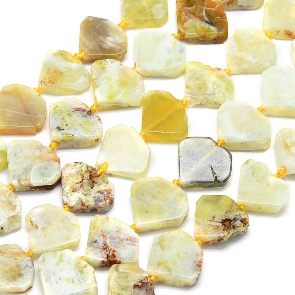 PandaHall Natural Yellow Opal Beads Strands, Diamond Shaped, 15.5~16.5x17~17.5x5~5.8mm, Hole: 1mm, about 22~24pcs/strand, 15.75~15.94 inch...
PandaHall Natural Yellow Opal Beads Strands, Diamond Shaped, 15.5~16.5x17~17.5x5~5.8mm, Hole: 1mm, about 22~24pcs/strand, 15.75~15.94 inch...