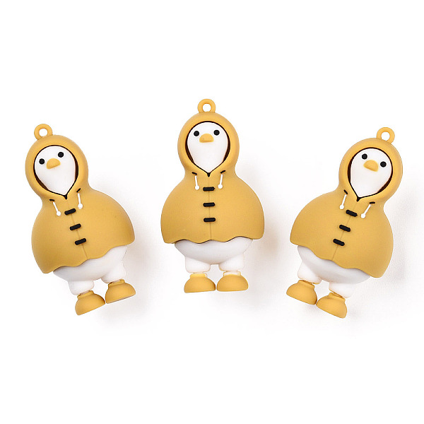 PandaHall PVC Plastic Cartoon Pendants, for DIY Keychain Making, Goldenrod, 59x31x32mm, Hole: 2mm PVC Duck Gold
PandaHall PVC Plastic Cartoon Pendants, for DIY Keychain Making, Goldenrod, 59x31x32mm, Hole: 2mm PVC Duck Gold