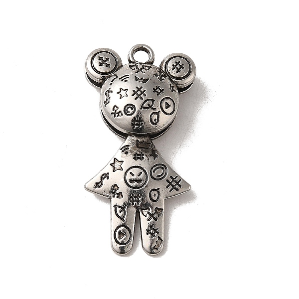 PandaHall Tibetan Style Alloy Pendant, Cadmium Free & Lead Free, Bear, Antique Silver, 42x21.5x10mm, Hole: 2.8mm Alloy Bear
PandaHall Tibetan Style Alloy Pendant, Cadmium Free & Lead Free, Bear, Antique Silver, 42x21.5x10mm, Hole: 2.8mm Alloy Bear