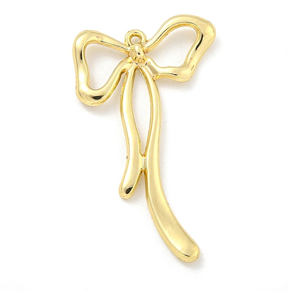 PandaHall Rack Plating Alloy Pendants, Bowknot Charms, Golden, 45x26x3.5mm, Hole: 1.2mm Alloy Bowknot
PandaHall Rack Plating Alloy Pendants, Bowknot Charms, Golden, 45x26x3.5mm, Hole: 1.2mm Alloy Bowknot