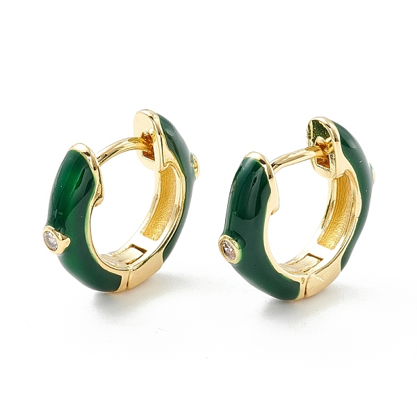 PandaHall Clear Cubic Zirconia Chunky Hinged Hoop Earrings with Enamel, Brass Jewelry for Women, Cadmium Free & Nickel Free & Lead Free..., Green
PandaHall Clear Cubic Zirconia Chunky Hinged Hoop Earrings with Enamel, Brass Jewelry for Women, Cadmium Free & Nickel Free & Lead Free..., Green