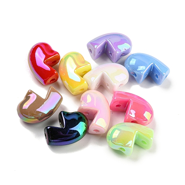 PandaHall UV Plating Opaque Iridescent Acrylic Beads, Broken Heart, Mixed Color, 22.5x16x10mm, Hole: 2mm Acrylic Heart Multicolor
PandaHall UV Plating Opaque Iridescent Acrylic Beads, Broken Heart, Mixed Color, 22.5x16x10mm, Hole: 2mm Acrylic Heart Multicolor