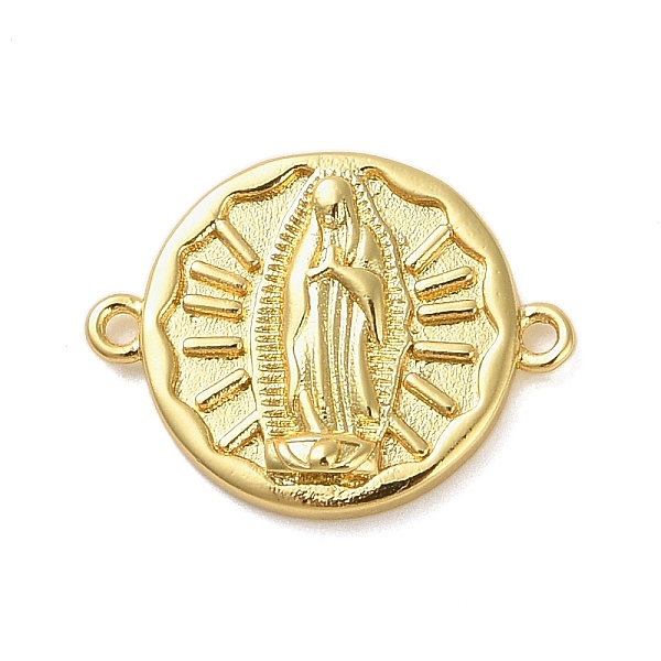 PandaHall Rack Plating Brass Flat Round Connector Charms, Religion Virgin Mary Links, Long-Lasting Plated, Cadmium Free & Lead Free, Real...
PandaHall Rack Plating Brass Flat Round Connector Charms, Religion Virgin Mary Links, Long-Lasting Plated, Cadmium Free & Lead Free, Real...