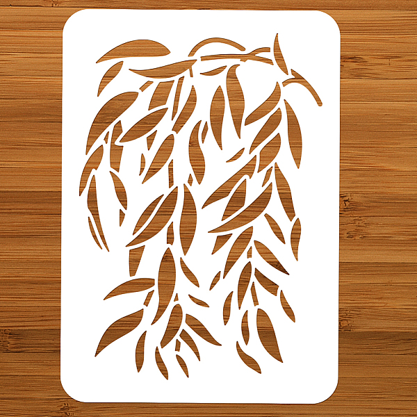 PandaHall PET Hollow Out Drawing Painting Stencils, for DIY Scrapbook, Photo Album, Willow, 297x210mm Plastic Tree
PandaHall PET Hollow Out Drawing Painting Stencils, for DIY Scrapbook, Photo Album, Willow, 297x210mm Plastic Tree