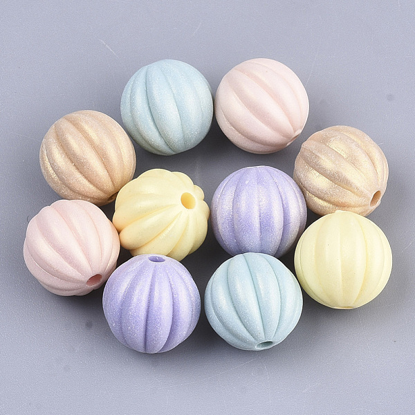 PandaHall Spray Painted Acrylic Beads, Corrugated Beads, Rubberized Style, Round, Mixed Color, 11x11mm, Hole: 2mm Acrylic Round Multicolor
PandaHall Spray Painted Acrylic Beads, Corrugated Beads, Rubberized Style, Round, Mixed Color, 11x11mm, Hole: 2mm Acrylic Round Multicolor
