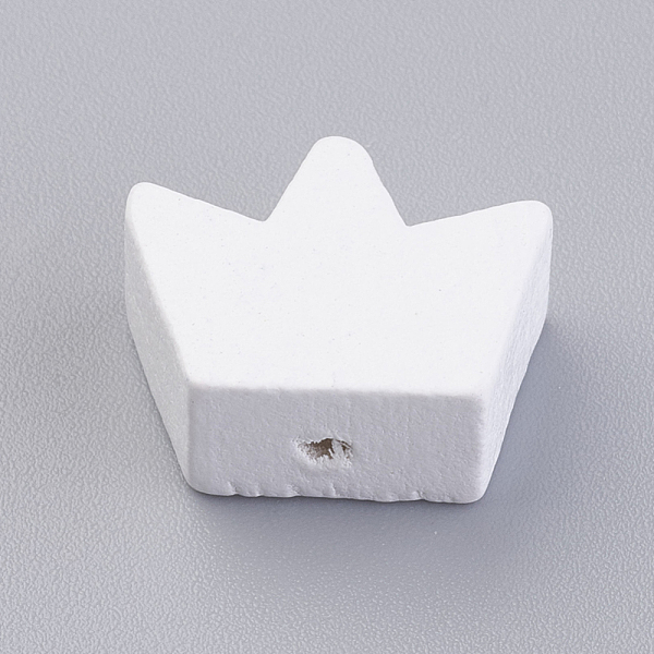 PandaHall Natural Wood Beads, Dyed, Crown, White, 13x17x8mm, Hole: 2mm, about 201pcs/120g Wood Crown White
PandaHall Natural Wood Beads, Dyed, Crown, White, 13x17x8mm, Hole: 2mm, about 201pcs/120g Wood Crown White