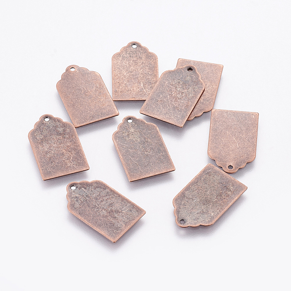 PandaHall Metal Tags, Brass Stamping Blank Tag Pendants, Red Copper, 21x12x0.5mm, Hole: 1mm Brass Others
PandaHall Metal Tags, Brass Stamping Blank Tag Pendants, Red Copper, 21x12x0.5mm, Hole: 1mm Brass Others