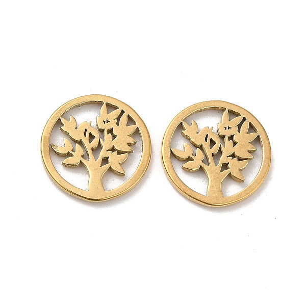 PandaHall 304 Stainless Steel Tree of Life Charms, Real 18K Gold Plated, 11x1mm 304 Stainless Steel Tree of Life
PandaHall 304 Stainless Steel Tree of Life Charms, Real 18K Gold Plated, 11x1mm 304 Stainless Steel Tree of Life