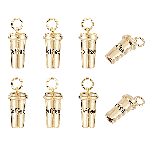 PandaHall CHGCRAFT 8Pcs 18K Real Gold Plated Coffee Charms Coffee Cup with Word for DIY Jewelry Making Finding Kit Brass Others
PandaHall CHGCRAFT 8Pcs 18K Real Gold Plated Coffee Charms Coffee Cup with Word for DIY Jewelry Making Finding Kit Brass Others