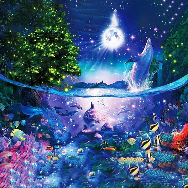 PandaHall DIY Sea Animals Theme Diamond Painting Kits, Including Canvas, Resin Rhinestones, Diamond Sticky Pen, Tray Plate and Glue Clay...
PandaHall DIY Sea Animals Theme Diamond Painting Kits, Including Canvas, Resin Rhinestones, Diamond Sticky Pen, Tray Plate and Glue Clay...
