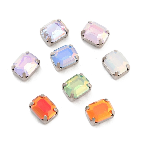PandaHall Rectangle Opal Sew On Rhinestones, Multi-Strand Links, K9 Glass Rhinestone with Brass Prong Settings, Mixed Color, Platinum..., Multicolor
PandaHall Rectangle Opal Sew On Rhinestones, Multi-Strand Links, K9 Glass Rhinestone with Brass Prong Settings, Mixed Color, Platinum..., Multicolor