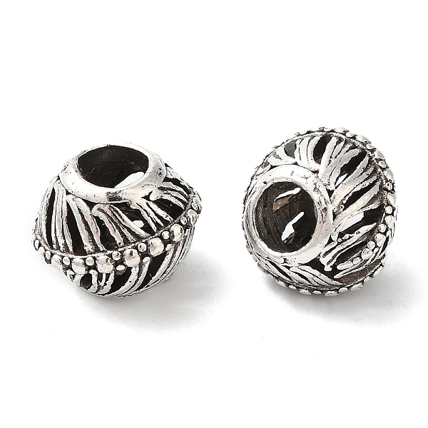 PandaHall Rack Plating Alloy European Beads, Cadmium Free & Nickel Free & Lead Free, Large Hole Beads, Rondelle, Antique Silver, 12x10mm...
PandaHall Rack Plating Alloy European Beads, Cadmium Free & Nickel Free & Lead Free, Large Hole Beads, Rondelle, Antique Silver, 12x10mm...