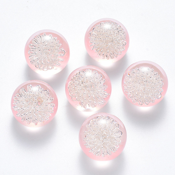 PandaHall Transparent Acrylic Cabochons, Flat Back, with Iron Wire inside, Round, Silver Color Plated, Pearl Pink, 20x17.5mm, bottom: 12mm...
PandaHall Transparent Acrylic Cabochons, Flat Back, with Iron Wire inside, Round, Silver Color Plated, Pearl Pink, 20x17.5mm, bottom: 12mm...