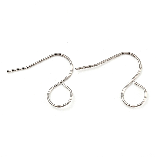 PandaHall 316 Surgical Stainless Steel Earring Hooks, Ear Wire, with Horizontal Loop, Platinum, 21x19x0.8mm, Hole: 5mm, Pin: 0.8mm 316...
PandaHall 316 Surgical Stainless Steel Earring Hooks, Ear Wire, with Horizontal Loop, Platinum, 21x19x0.8mm, Hole: 5mm, Pin: 0.8mm 316...