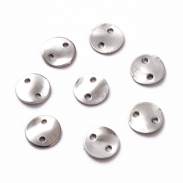 PandaHall Brass Links Connectors, Flat Round, Twist, Platinum, 6x0.8mm, Hole: 0.8mm Brass Flat Round
PandaHall Brass Links Connectors, Flat Round, Twist, Platinum, 6x0.8mm, Hole: 0.8mm Brass Flat Round