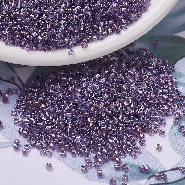 PandaHall MIYUKI Delica Beads, Cylinder, Japanese Seed Beads, 11/0, (DB0922) Sparkling Orchid Lined Aqua, 1.3x1.6mm, Hole: 0.8mm, about..., Purple
PandaHall MIYUKI Delica Beads, Cylinder, Japanese Seed Beads, 11/0, (DB0922) Sparkling Orchid Lined Aqua, 1.3x1.6mm, Hole: 0.8mm, about..., Purple