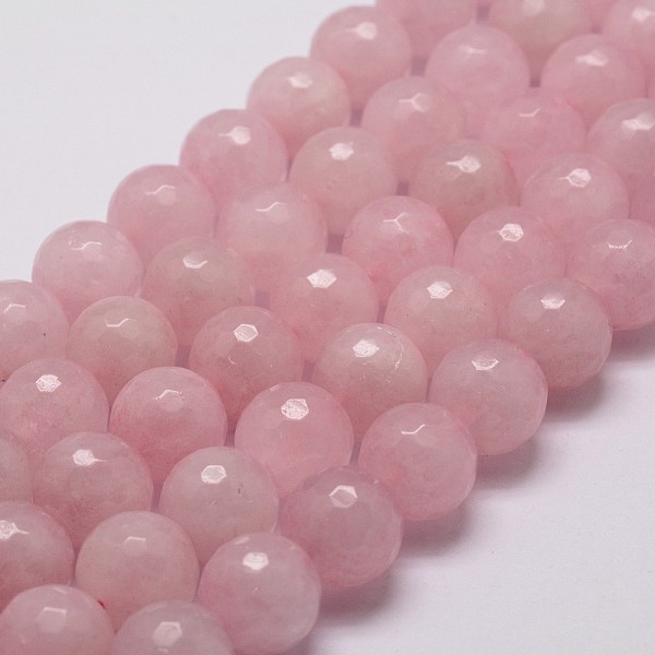 PandaHall Natural Rose Quartz Beads Strands, Faceted, Round, 6mm, Hole: 1mm, about 61pcs/strand, 14.9 inch~15.1 inch Rose Quartz Round Pink
PandaHall Natural Rose Quartz Beads Strands, Faceted, Round, 6mm, Hole: 1mm, about 61pcs/strand, 14.9 inch~15.1 inch Rose Quartz Round Pink