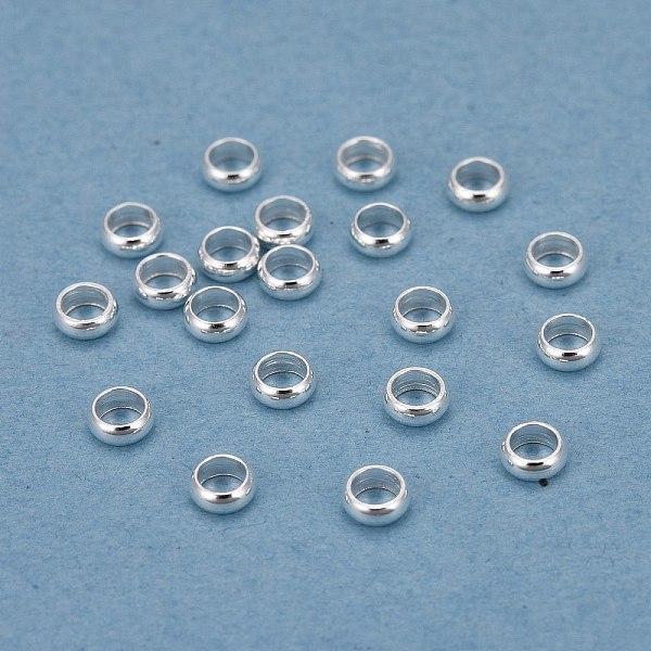 PandaHall 201 Stainless Steel Spacer Beads, Ring, Silver, 3x1mm, Hole: 1.8mm 201 Stainless Steel Ring
PandaHall 201 Stainless Steel Spacer Beads, Ring, Silver, 3x1mm, Hole: 1.8mm 201 Stainless Steel Ring