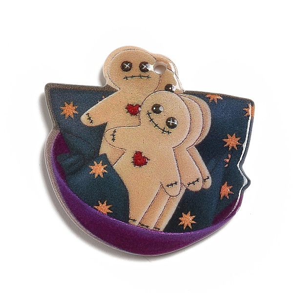 PandaHall Halloween Acrylic Pendants, Gingerbread Man Pattern, 30x31x2mm, Hole: 1.5mm Acrylic Gingerbread Man
PandaHall Halloween Acrylic Pendants, Gingerbread Man Pattern, 30x31x2mm, Hole: 1.5mm Acrylic Gingerbread Man