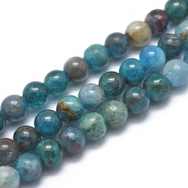 PandaHall Natural Apatite Beads Strands, Grade AB, Round, 4mm, Hole: 0.8mm, about 98pcs/strand, 14.9 inch(38cm) Apatite Round
PandaHall Natural Apatite Beads Strands, Grade AB, Round, 4mm, Hole: 0.8mm, about 98pcs/strand, 14.9 inch(38cm) Apatite Round