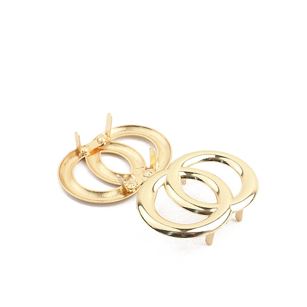 PandaHall Ring Shape Alloy Decorative Buckles, Bag Decorations, Golden, 3.6x5.2cm Alloy Ring
PandaHall Ring Shape Alloy Decorative Buckles, Bag Decorations, Golden, 3.6x5.2cm Alloy Ring