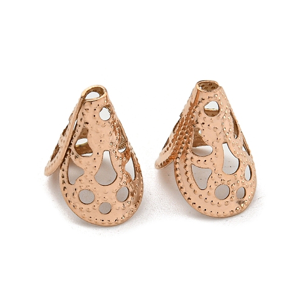 PandaHall Ion Plating(IP) Hollow 304 Stainless Steel Bead Cone, Rose Gold, 12x10.5mm, Hole: 1.5mm, Inner Diameter: 9mm 304 Stainless Steel
PandaHall Ion Plating(IP) Hollow 304 Stainless Steel Bead Cone, Rose Gold, 12x10.5mm, Hole: 1.5mm, Inner Diameter: 9mm 304 Stainless Steel