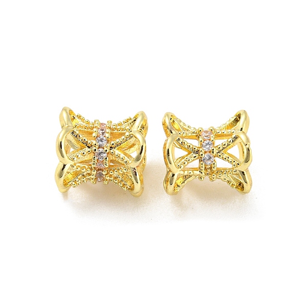 PandaHall Brass Micro Pave Cubic Zirconia Spacer Beads, Long-Lasting Plated, Lead Free & Cadmium Free, Hollow Flower, Golden, 8.5x8mm, Hole...
PandaHall Brass Micro Pave Cubic Zirconia Spacer Beads, Long-Lasting Plated, Lead Free & Cadmium Free, Hollow Flower, Golden, 8.5x8mm, Hole...