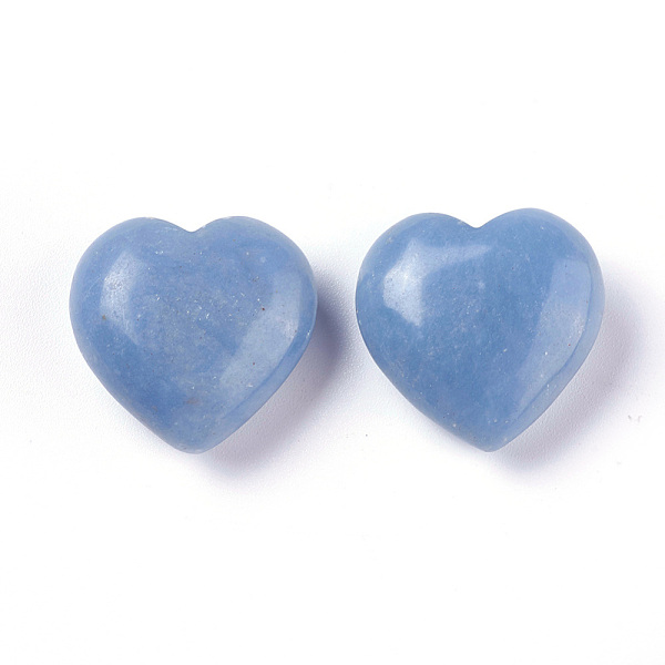 PandaHall Natural Blue Aventurine Heart Love Stone, Pocket Palm Stone for Reiki Balancing, 24~25x25x11mm Blue Aventurine Heart
PandaHall Natural Blue Aventurine Heart Love Stone, Pocket Palm Stone for Reiki Balancing, 24~25x25x11mm Blue Aventurine Heart